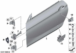 41517228570 - Bodywork: Door Right for BMW Image