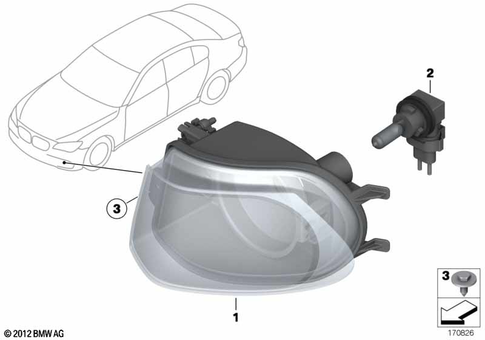 Fog Lights for 2010 BMW 750i #0