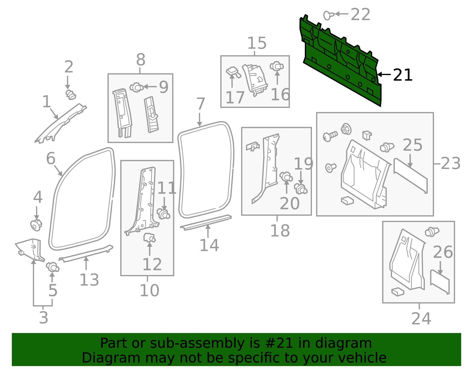 64141-04050 - Sound Absorber - OEM Genuine Toyota Parts