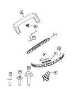 68641653AA - Exterior Ornamentation: Jumper Wiring for Mopar Image