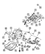 6029799 - Automatic Transmission 4 Speed: Hex Head Bolt for Mopar Image