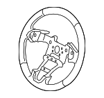 78501TE0A51ZA - : 2008-2012 Honda Wheel Steering *NH167L* (Leather) (Graphite Black) for Honda: Accord, Accord Crosstour, Crosstour Image