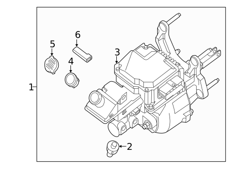 Hydraulic System for 2014 Nissan LEAF #0
