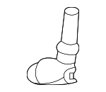 9A713338200 - Engine: Connector Tube for Porsche: Cayenne, Macan, Panamera Image