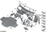 51485A0D970 - : Sound Insulation Windshield for BMW Image