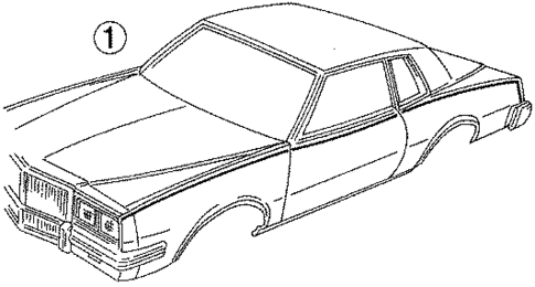Stripe Tape for 1987 Pontiac Grand Prix #0