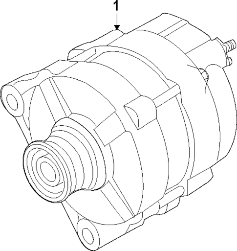 Alternator for 2013 INFINITI JX35 #1