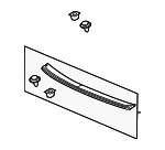 71700TR2A01ZD - Body: Spoiler for Honda: Civic Image