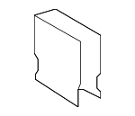 109881578 - Body: Cover Clip for Mercedes-Benz Image