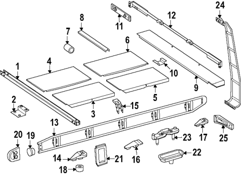 Luggage Carrier for 2025 Mercedes-Benz G63 AMG #0