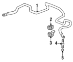 51300SR3N02 - : Stabilizer Bar for Honda Image