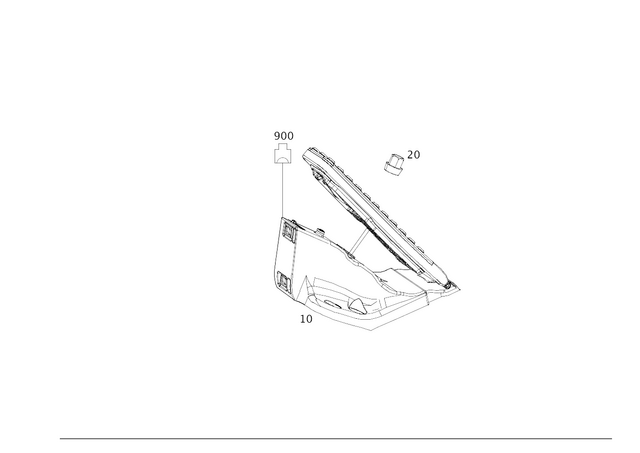 28545302664 - Control: Coupling Housing for Mercedes-Benz Image image