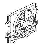 ぷにゅ RADIATOR & CONDENSER COOLING FAN FITS NISSAN QASHQAI J10 1,6