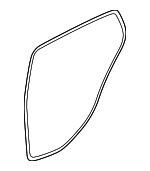 5H4867913A9B9 - Body: Weather-strip On Body for Volkswagen Image