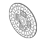 30098AA750 - : Transmission Clutch Friction Plate for Subaru: BRZ Image
