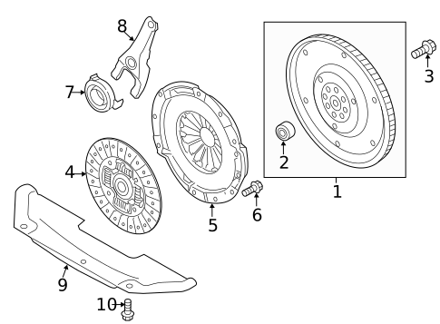 Clutch & Flywheel for 2016 Subaru BRZ #0