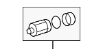 8890223710 - Body: Lock Cylinder for Isuzu Image