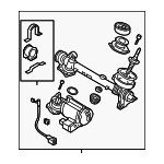 1K1423055M - : Steering Gear for Audi: A3, A3 Quattro Image