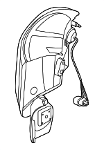 LC5Z13404E - : Tail Lamp Assembly for Lincoln: Aviator Image