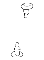 4D0863788 - Body: Impact Bar Rivet for Audi: A8, A8 Quattro, R8, S8 Image