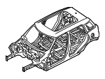 41009805991 - Body: Body Assembly for Mini: Cooper Countryman Image