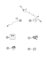 68395315AC - Electrical: Trailer Tow Wiring Kit for Mopar Image