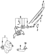 86548AA010 - Body: Insert for Subaru Image