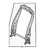 5WA881045R - Body: Seat Back Assembly for Volkswagen Image