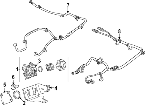 Electrical Components for 2025 GMC Canyon #0