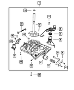 6100155 - 4-Speed; Automatic VLP Transaxle: Hex Head Bolt for Mopar Image
