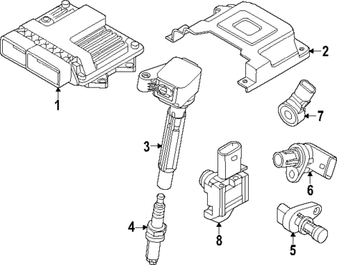 Ignition System for 2025 Dodge Hornet #0