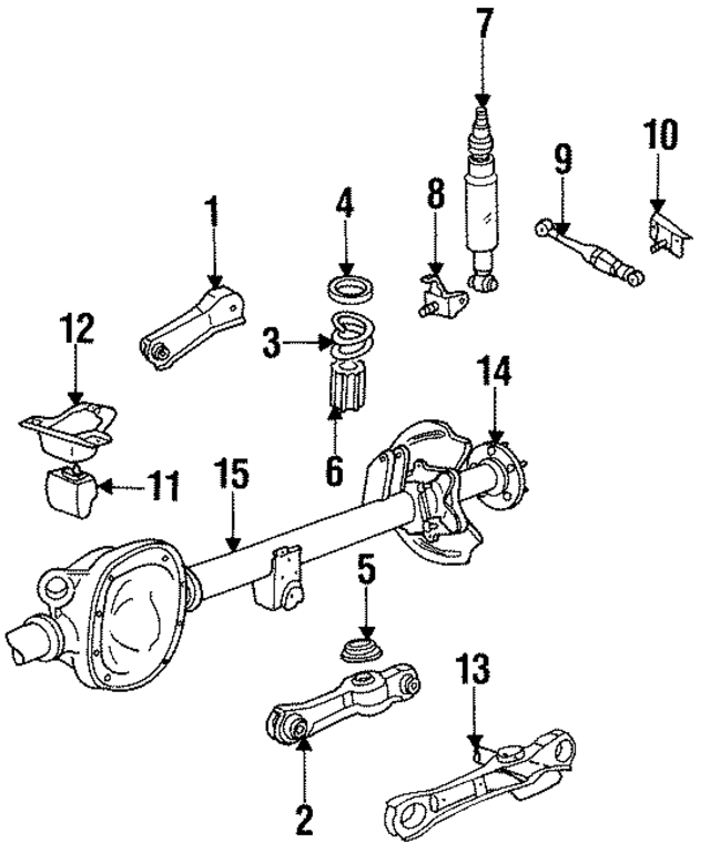 F4ZZ5A649A - Suspension: Lower Control Arm for Ford Image
