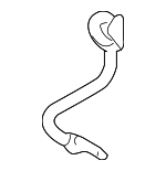 99635558107 - Brakes: Brake Line for Porsche: 911, Boxster, Cayman Image