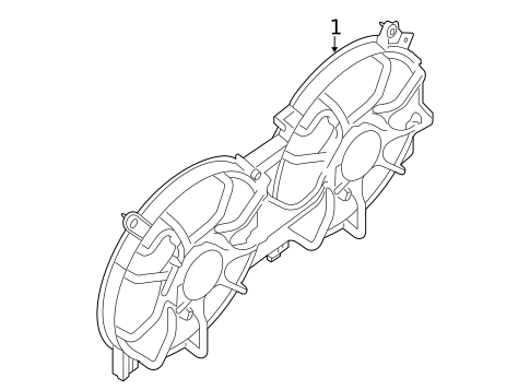 Cooling Fan for 2008 Nissan Altima #1