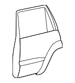 6700460420 - Body: Door Shell for Lexus: LX570 Image