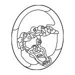 BCKN32982A - Steering: Steering Wheel for Mazda Image