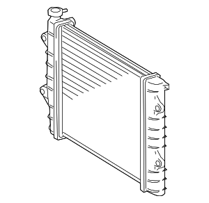164100P030 - : Radiator for Toyota Image