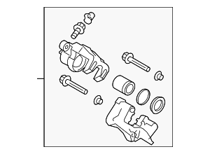 58310D3A70 - Brakes: Disc Brake Caliper for Kia: Sportage Image