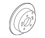 58411D3700 - : Disc Brake Rotor for Kia: Sportage Image