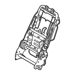 7101848190 - Body: Seat Back Frame for Lexus: RX350L, RX450hL Image