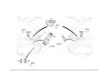 2049053905 - Electrical System: Switch Block for Mercedes-Benz Image