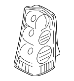 EF9151170C - : Combo Lamp Assembly for Mazda: Tribute Image