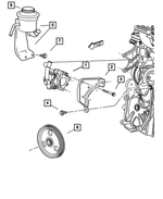6504130 - Steering: Bolt And Coned Washer for Chrysler: PT Cruiser Image