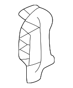 4B1819164 - HVAC: Cover for Audi: A4, A4 Quattro, A6, A6 Quattro, Allroad Quattro, RS4, S4, S6 Image