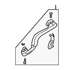 4B0820720B - HVAC: Connector Pipe for Audi: A6, A6 Quattro, Allroad Quattro, S6 Image