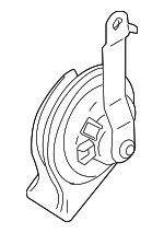 MN142088 - Electrical: Low Note Horn for Mitsubishi Image