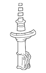 5465025750 - Suspension: Strut for Hyundai: Accent Image