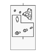 74879SJC305 - Body: Lower Striker for Honda: Ridgeline Image