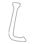 68733SJCA01 - Body: Hinge Cable for Honda: Ridgeline Image