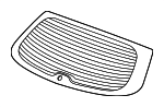73211TL7A01 - : Lift Gate Glass for Acura Image